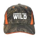 Camo Cap With Blaze Inserts