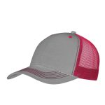 Color Accent Mesh Snapback Cap - 7