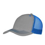 Color Accent Mesh Snapback Cap - 8