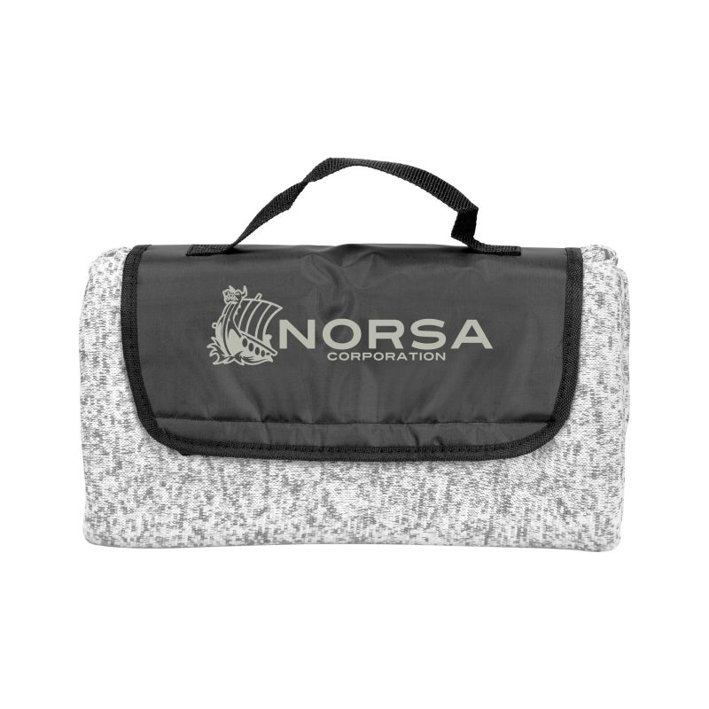 Heathered Fold Up Blanket - 2
