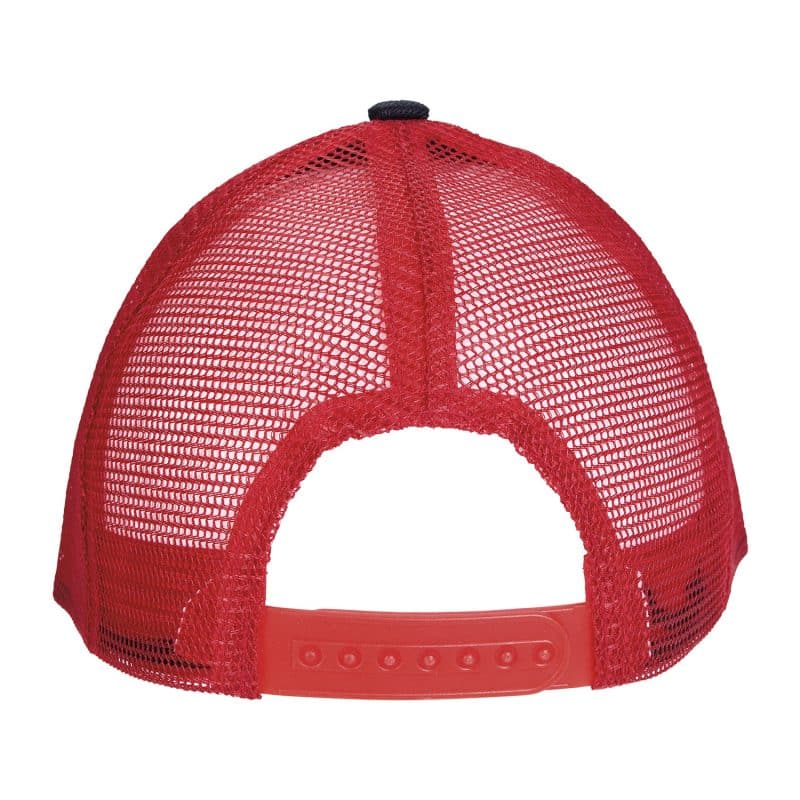 Mid-Profile Accent Mesh Snapback Cap - 2