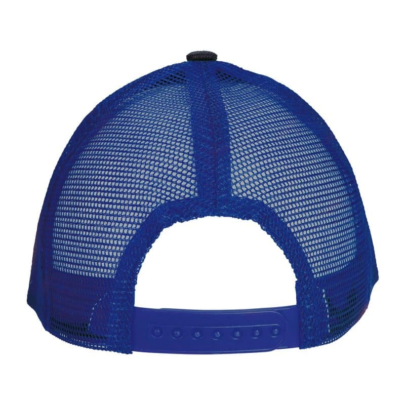 Mid-Profile Accent Mesh Snapback Cap - 4