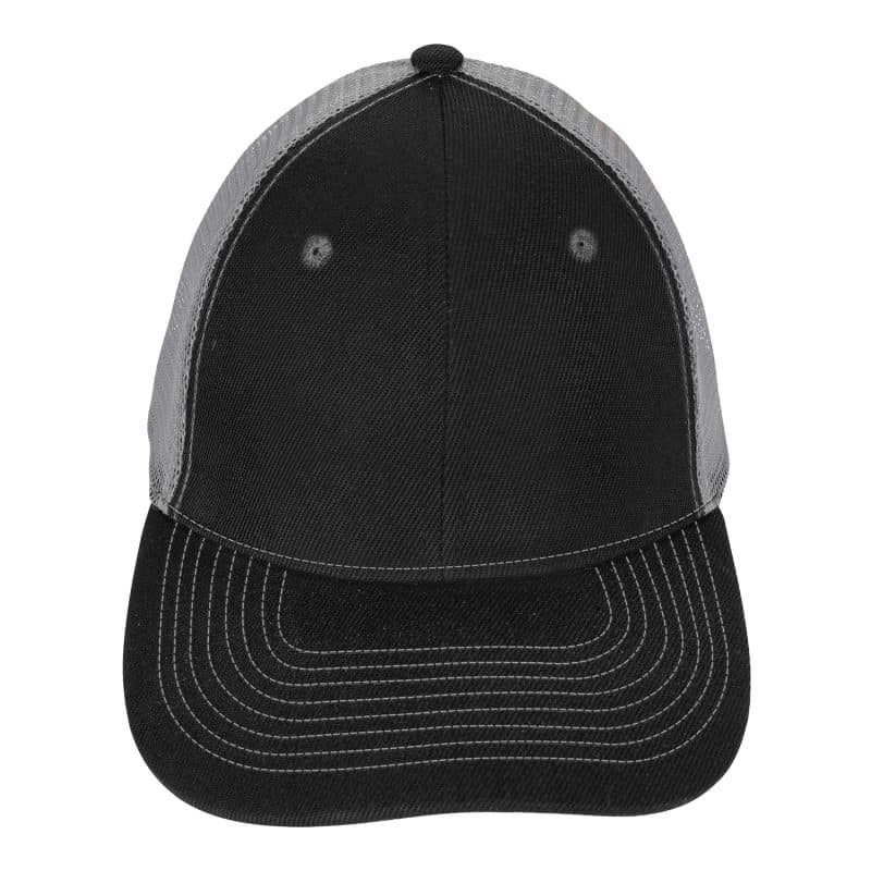 Mid-Profile Accent Mesh Snapback Cap - 5