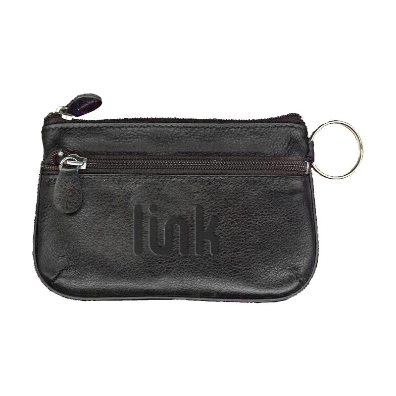 Andrew Philips® Leather Coin Case & ID Holder Wallet