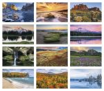 Triumph® Calendars Press-N-Stick Scenic Calendar - 1