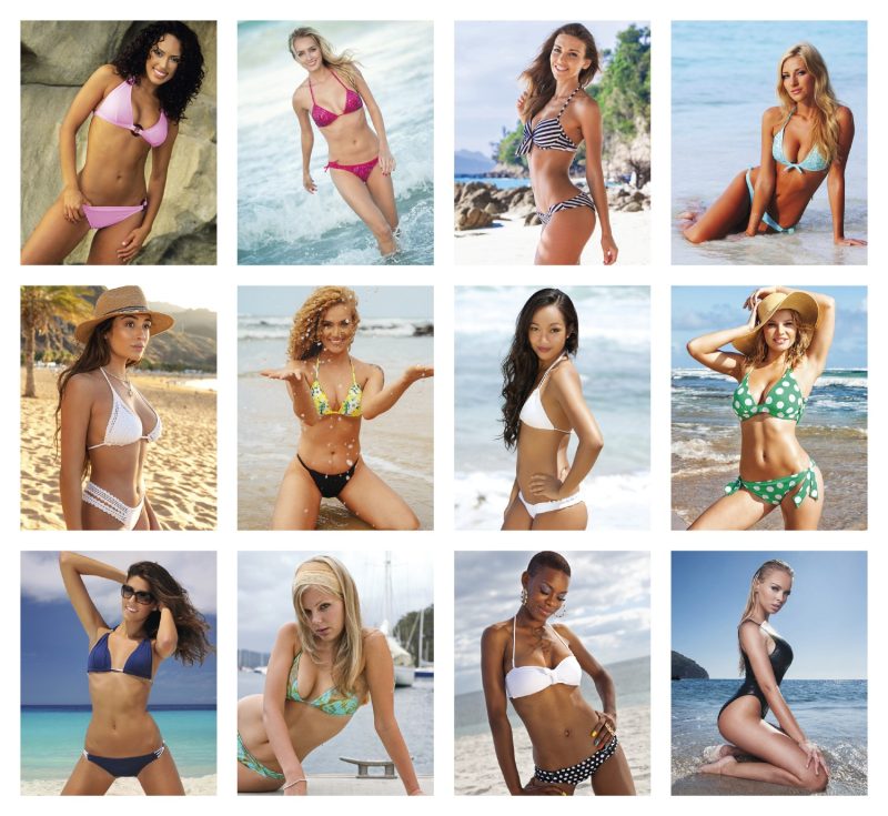 Triumph® Calendars Press-N-Stick Sunshine Girls Calendar - 3