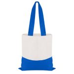 Good Value™ Cotton Colored Accent Flat Tote - 3