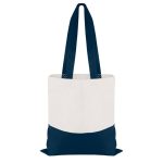 Good Value™ Cotton Colored Accent Flat Tote - 4