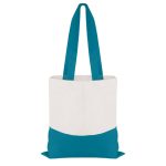 Good Value™ Cotton Colored Accent Flat Tote - 5