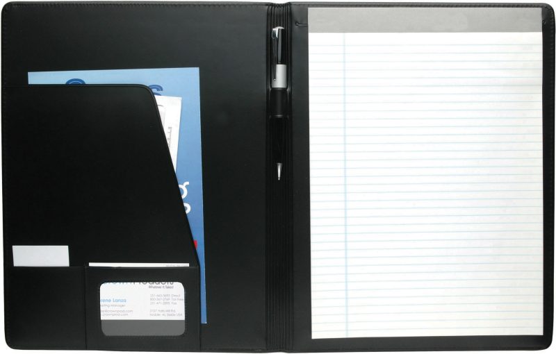 Good Value™ Executive Crescent Padfolio - 1