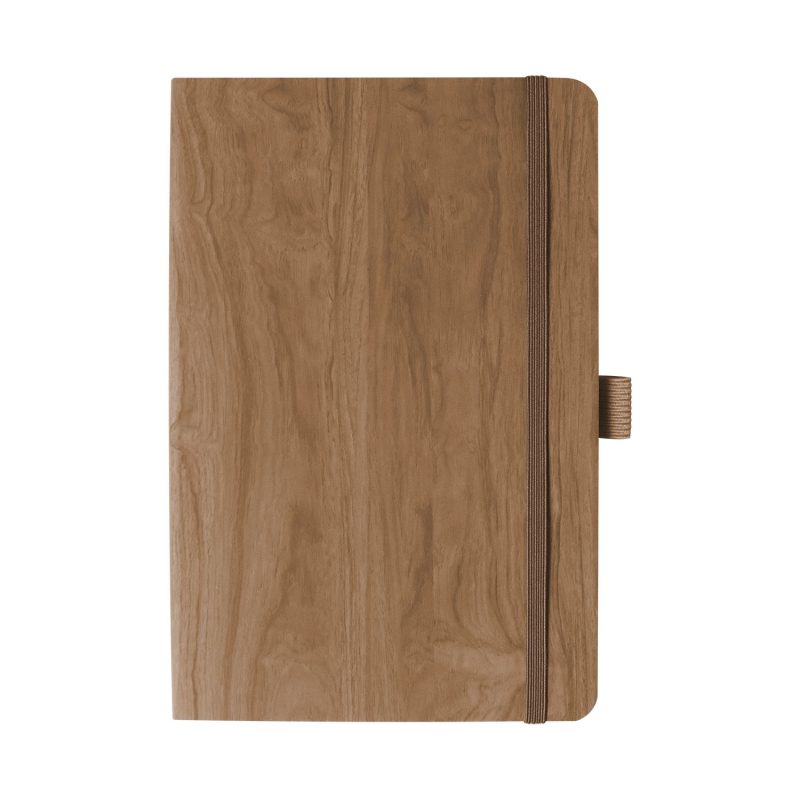 Good Value™ Soft-Touch Wood Grain Journal - 1