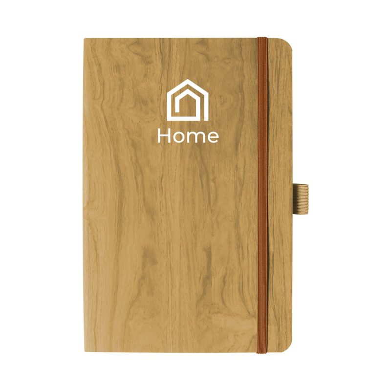 Good Value™ Soft-Touch Wood Grain Journal - 2