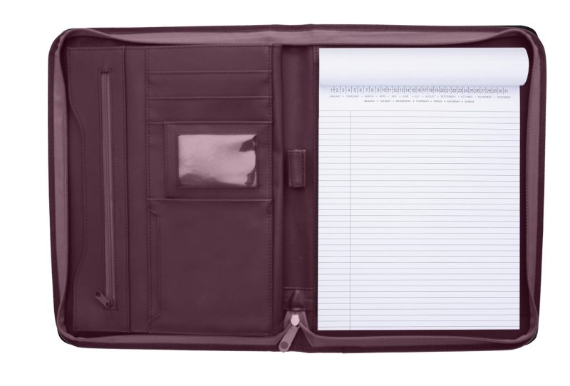 Good Value™ Ultrahyde Zippered Padfolio - 1