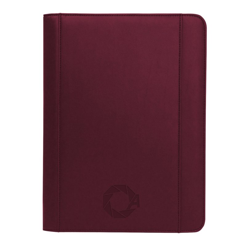 Good-Value™-Ultrahyde-Zippered-Padfolio-V6422 Good Value™ Ultrahyde Zippered Padfolio
