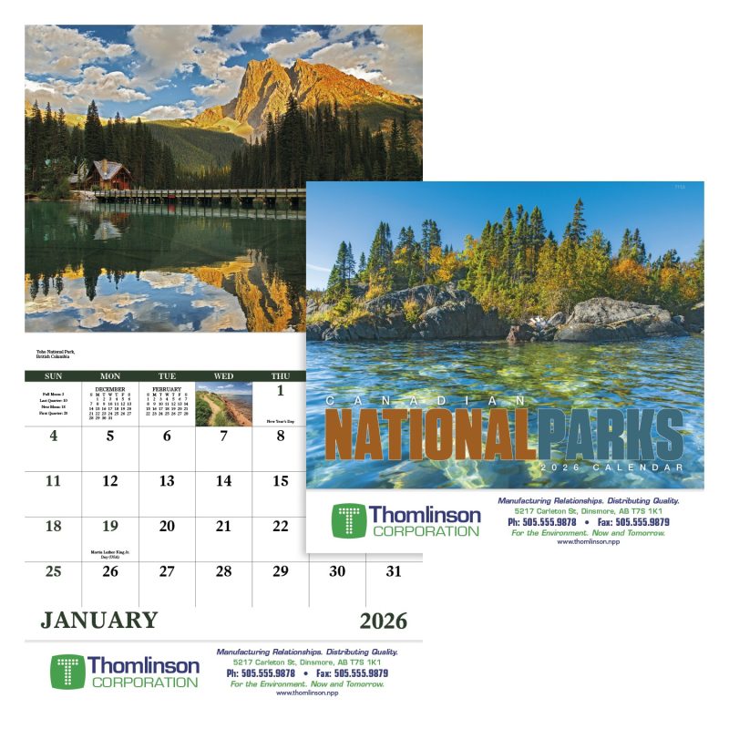 Good Value™ Canadian National Parks - Stapled Calendar - 1