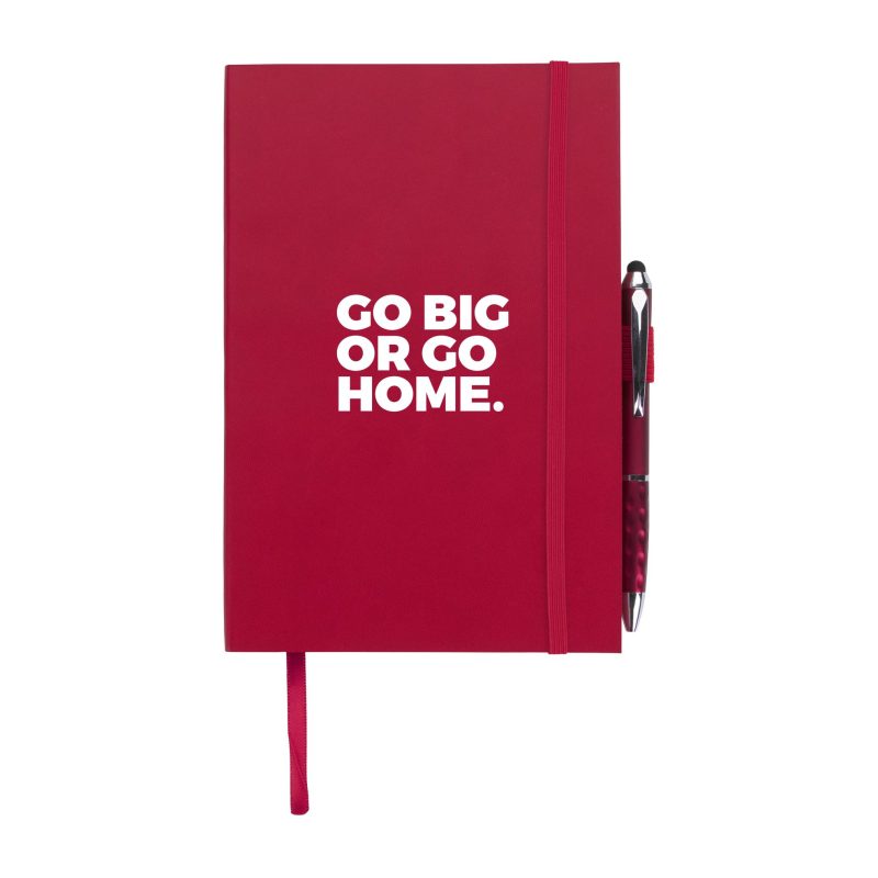 Good Value™ Color Edge Journal with Metallic Stylus Pen - 8