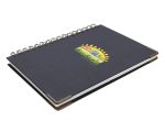 Good Value™ Woven Paper Hardback With Metal Accents Notebook - 4